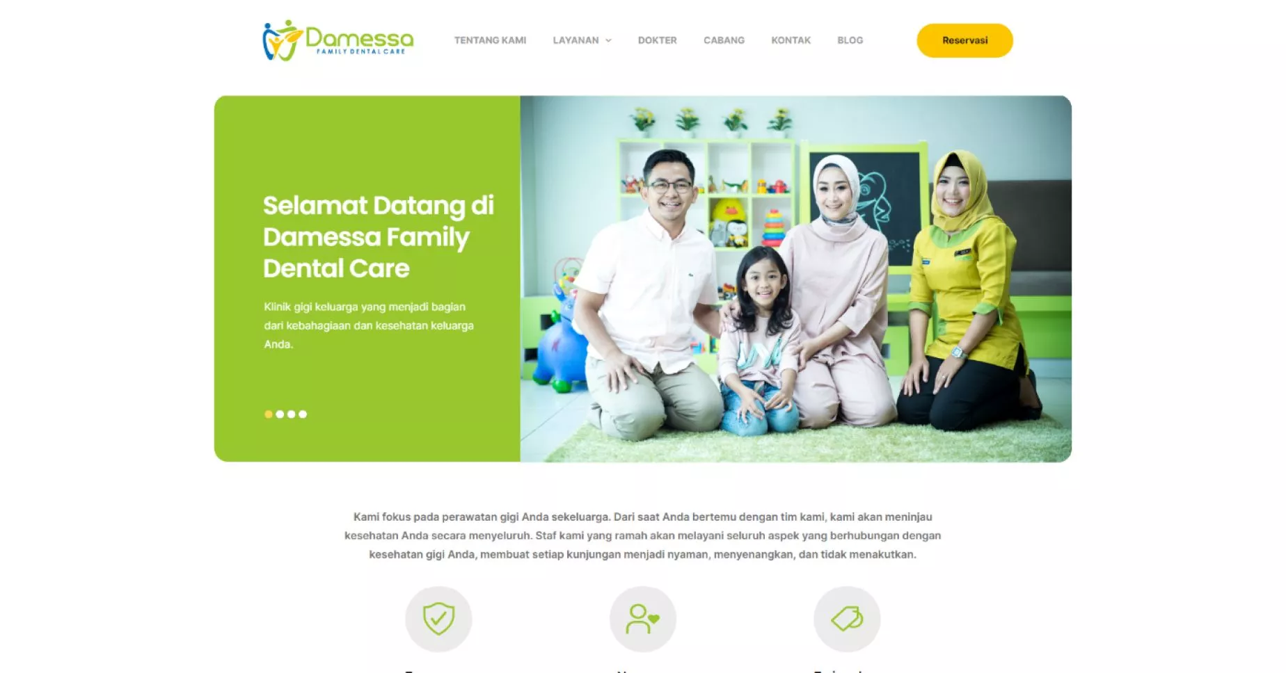 home page damessa