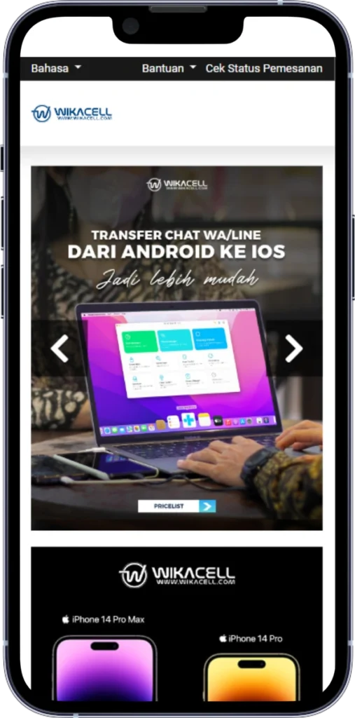 Home Page Wika Cell Mobile